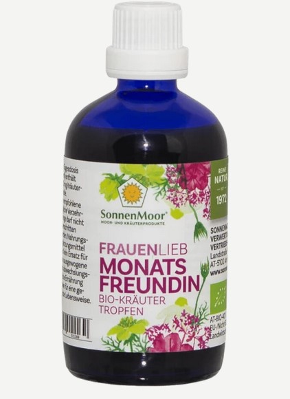Sonnenmoor MONATSFREUNDIN Bio-Kräutertropfen