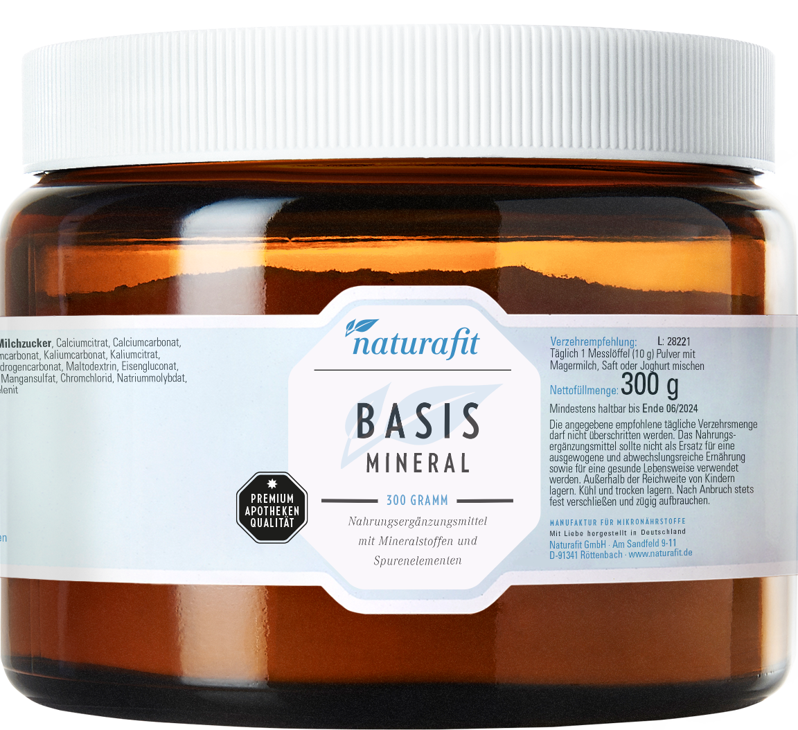 NATURAFIT Basis Mineral Pulver NATURAFIT Basis Mineral Pulver