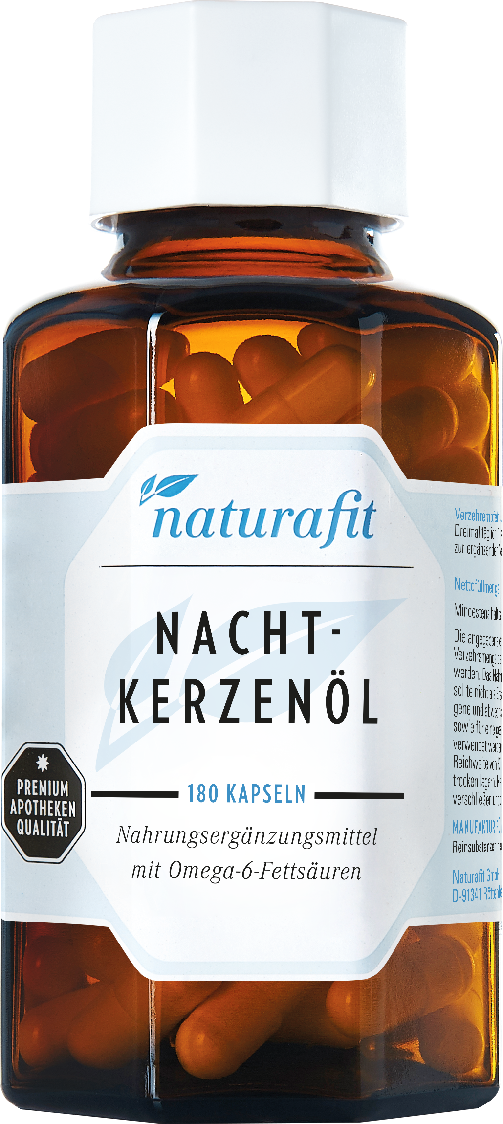 NATURAFIT Nachtkerzenöl plus E Kapseln NATURAFIT Nachtkerzenöl plus E Kapseln