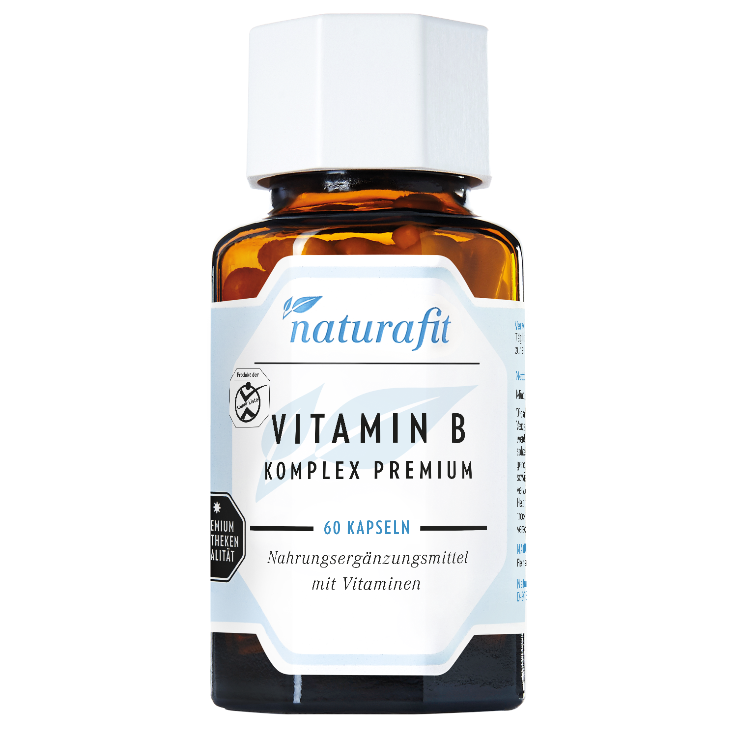 Naturafit Vitamin B Komplex Premium Kapseln 60 St 60 St