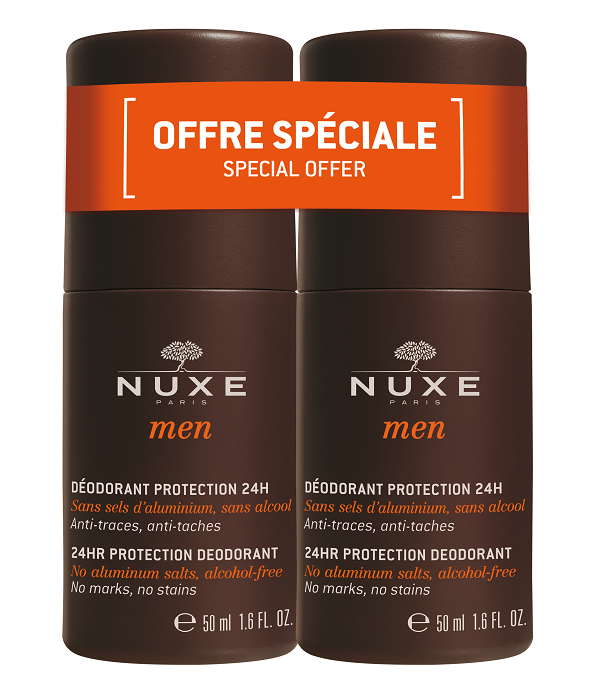NUXE Men Deodorant Protection 24h Duo NUXE Men Deodorant Protection 24h Duo